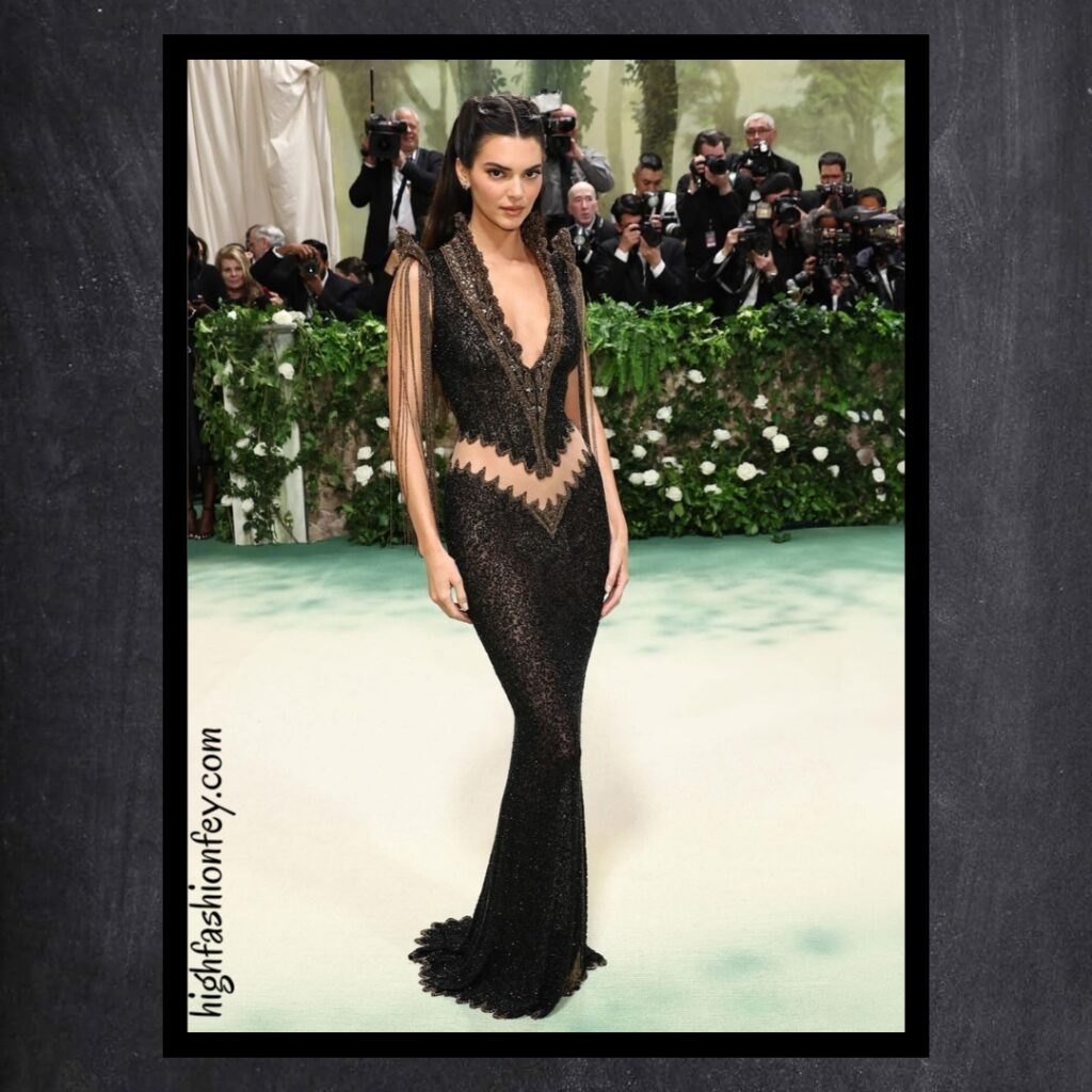 Kendall Jenner in Givenchy met gala 2024
